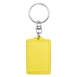 Printed Keyrings - Bonded Leather Keyring