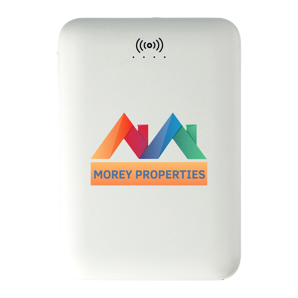 branded Halley 5000mAh Wireless Power Bank, from our range of promotional Power Banks