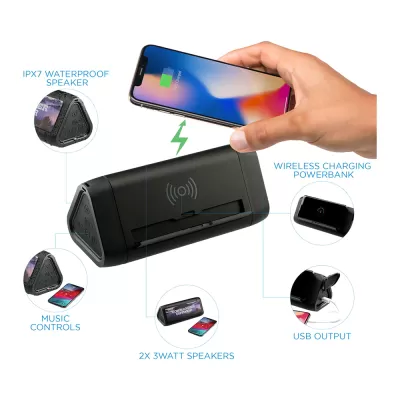 branded High Sierra Speaker & Powerbank, from our range of promotional Speakers