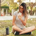 branded Rugged Fabric Waterproof Bluetooth Speaker, from our range of promotional Speakers