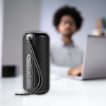 branded Rugged Fabric Waterproof Bluetooth Speaker, from our range of promotional Speakers