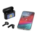 branded The Looking Glass Auto Pair True Wireless Earbuds, from our range of promotional Earbuds &amp; Headphones
