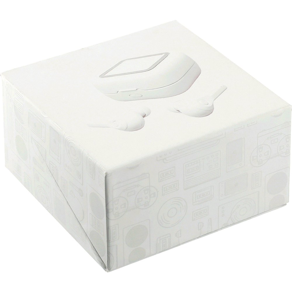 branded TWS Auto Pair Earbuds & Wireless Pad Power Case, from our range of promotional Earbuds & Headphones