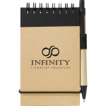 branded The Recycled Jotter with Pen, from our range of promotional Spiral NoteBooks