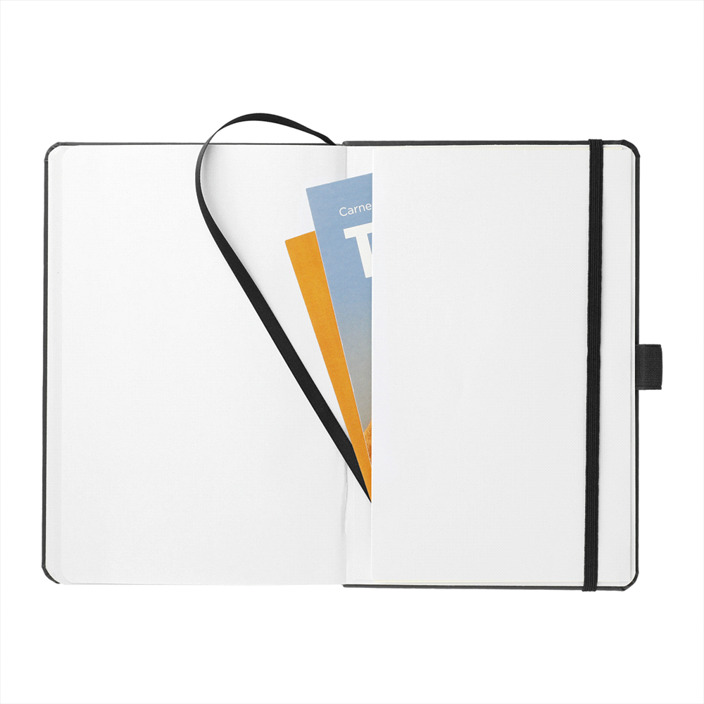 branded Mela Recycled A5 JournalBook ®, from our range of promotional Promotional Journals & Notebooks
