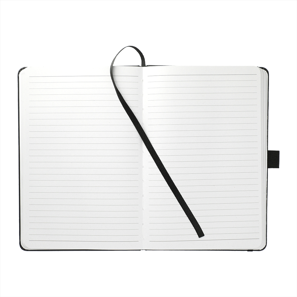 branded Mela Recycled A5 JournalBook ®, from our range of promotional Promotional Journals & Notebooks