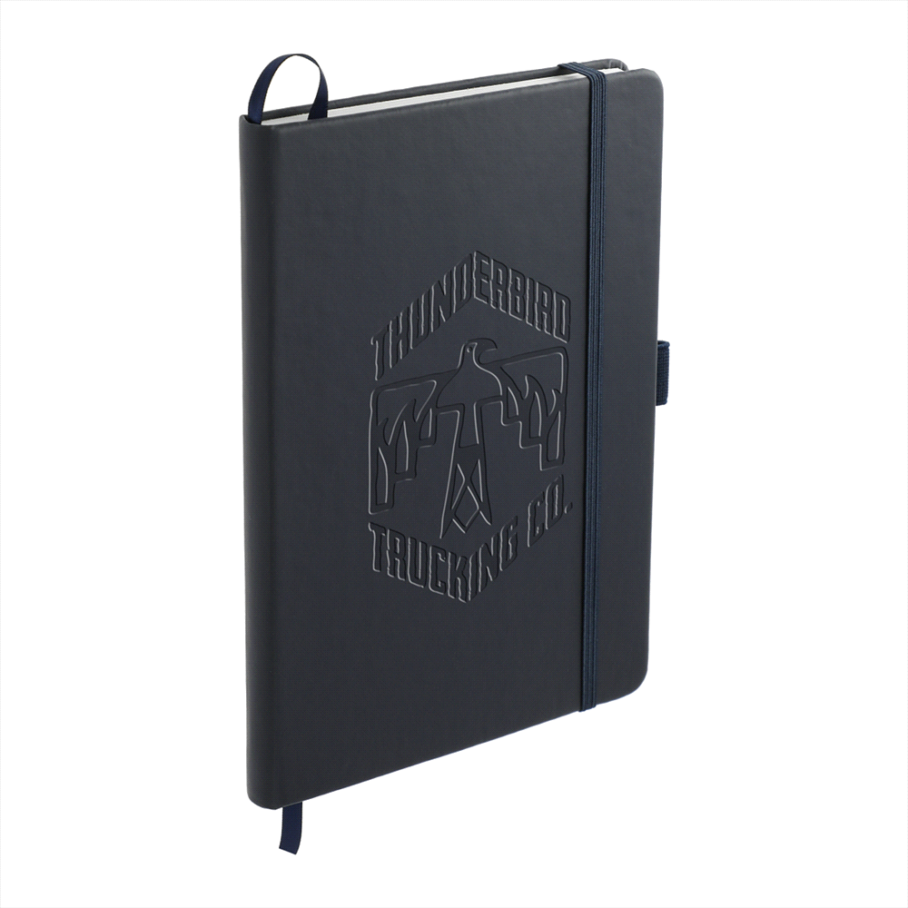 branded Mela Recycled A5 JournalBook ®, from our range of promotional Promotional Journals & Notebooks