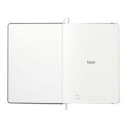 Promotional Journals & Noteboooks - Karst® A5 stone paper hardcover notebook
