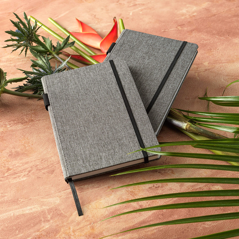 branded Orin A5 RPET Notebook, from our range of promotional Promotional Journals & Notebooks