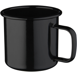 branded Enamel Metal Cup 500ml, from our range of promotional Reusable Coffee Cups - Metal