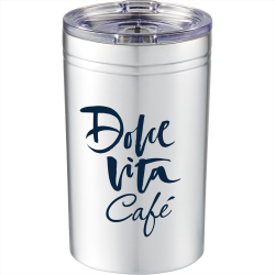 branded Sherpa Vacuum Tumbler 325ml, from our range of promotional Reusable Coffee Cups - Metal