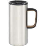 branded Valhalla Copper Vacuum Mug with Cork 500ml, from our range of promotional Reusable Coffee Cups - Metal