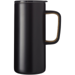 branded Valhalla Copper Vacuum Mug with Cork 500ml, from our range of promotional Reusable Coffee Cups - Metal