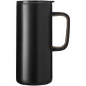 branded Valhalla Copper Vacuum Mug with Cork 500ml, from our range of promotional Reusable Coffee Cups - Metal