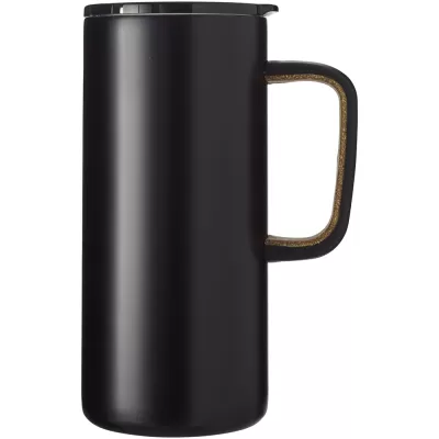 branded Valhalla Copper Vacuum Mug with Cork 500ml, from our range of promotional Reusable Coffee Cups - Metal
