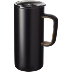 branded Valhalla Copper Vacuum Mug with Cork 500ml, from our range of promotional Reusable Coffee Cups - Metal