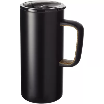 branded Valhalla Copper Vacuum Mug with Cork 500ml, from our range of promotional Reusable Coffee Cups - Metal