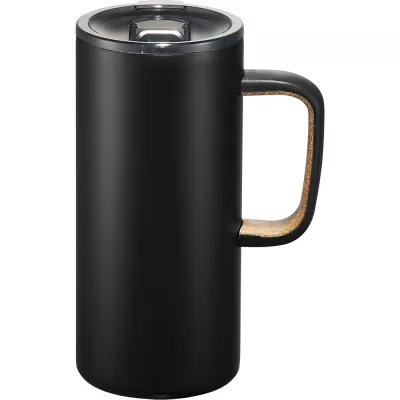 branded Valhalla Copper Vacuum Mug with Cork 500ml, from our range of promotional Reusable Coffee Cups - Metal