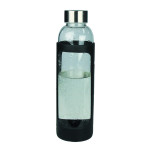 Drink Bottles - Glass  - Glass Bottle with Silicone Cover 500ml