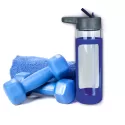 branded Glass Bottle with Silicone Cover 600ml, from our range of promotional Drink Bottles - Glass