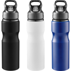 branded Loki 830ml Aluminum Sports Bottle, from our range of promotional Drink Bottles - Metal