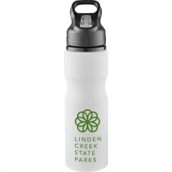 branded Loki 830ml Aluminum Sports Bottle, from our range of promotional Drink Bottles - Metal