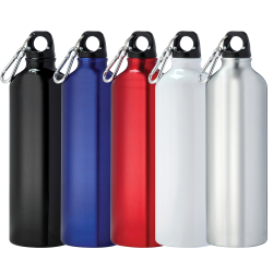 branded Pacific 825ml Aluminium Sports Bottle, from our range of promotional Drink Bottles - Metal