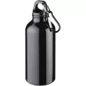 branded Oregon 400ml Sport Bottle With Carabiner, from our range of promotional Drink Bottles - Metal