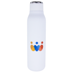 branded Marka Copper Vac Bottle w/ Metal Loop with Digital Rotary Print - 600ml, from our range of promotional Drink Bottles ...