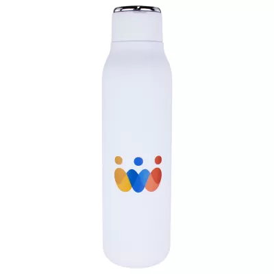 branded Marka Copper Vac Bottle w/ Metal Loop with Digital Rotary Print - 600ml, from our range of promotional Drink Bottles ...
