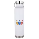 branded Thor Copper Vacuum Insulated Bottle with Digital Rotary Print - 650ml, from our range of promotional Drink Bottles - ...