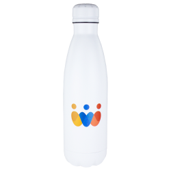 branded Copper Vacuum Insulated Bottle with Rotary Digital Print - 500ml, from our range of promotional Drink Bottles - Metal