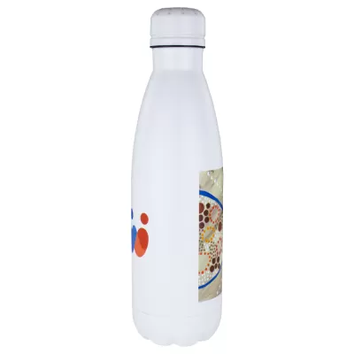 branded Copper Vacuum Insulated Bottle with Rotary Digital Print - 500ml, from our range of promotional Drink Bottles - Metal