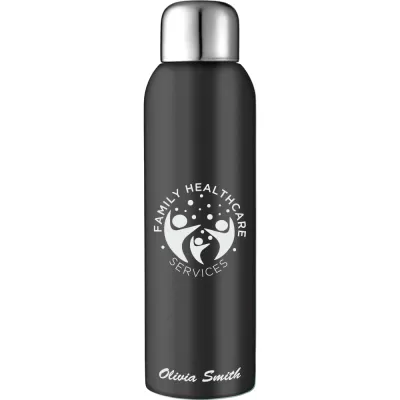 branded Guzzle 800ml Stainless Sports Bottle, from our range of promotional Drink Bottles - Metal