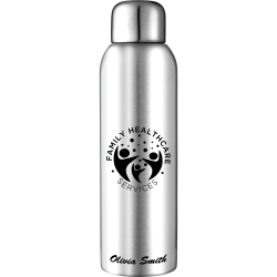 branded Guzzle 800ml Stainless Sports Bottle, from our range of promotional Drink Bottles - Metal