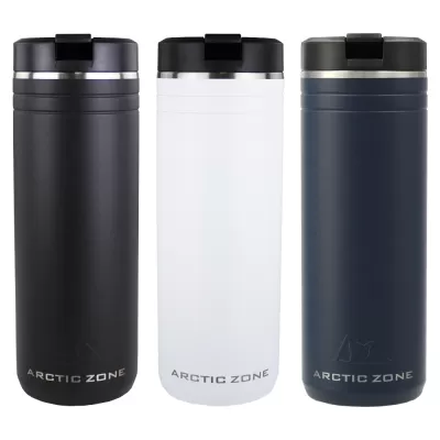 branded Arctic Zone® Titan Thermal HP® Straw Tumbler 700ml, from our range of promotional Drink Bottles - Metal