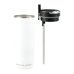 branded Arctic Zone® Titan Thermal HP® Straw Tumbler 700ml, from our range of promotional Drink Bottles - Metal