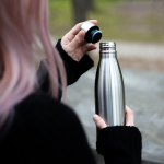 branded Copper Vacuum Insulated Bottle 500ml, from our range of promotional Drink Bottles - Metal