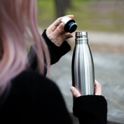 branded Copper Vacuum Insulated Bottle 500ml, from our range of promotional Drink Bottles - Metal