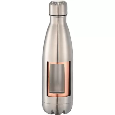 branded Copper Vacuum Insulated Bottle 500ml, from our range of promotional Drink Bottles - Metal