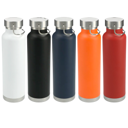 branded Thor Copper Vacuum Insulated Bottle 650ml, from our range of promotional Drink Bottles - Metal