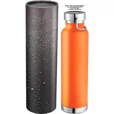 branded Thor Copper Vacuum Insulated Bottle 650ml, from our range of promotional Drink Bottles - Metal