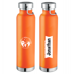 branded Thor Copper Vacuum Insulated Bottle 650ml, from our range of promotional Drink Bottles - Metal