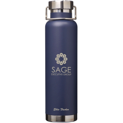 branded Thor Copper Vacuum Insulated Bottle 650ml, from our range of promotional Drink Bottles - Metal
