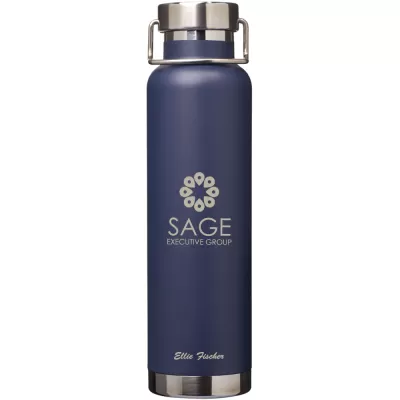 branded Thor Copper Vacuum Insulated Bottle 650ml, from our range of promotional Drink Bottles - Metal
