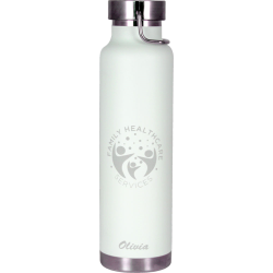 branded Thor Copper Vacuum Insulated Bottle 650ml, from our range of promotional Drink Bottles - Metal