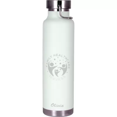 branded Thor Copper Vacuum Insulated Bottle 650ml, from our range of promotional Drink Bottles - Metal