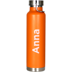 branded Thor Copper Vacuum Insulated Bottle 650ml, from our range of promotional Drink Bottles - Metal