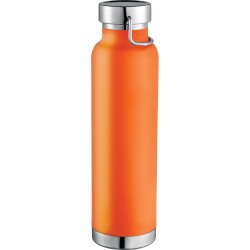 branded Thor Copper Vacuum Insulated Bottle 650ml, from our range of promotional Drink Bottles - Metal