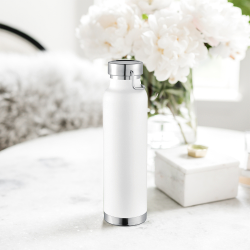 branded Thor Copper Vacuum Insulated Bottle 650ml, from our range of promotional Drink Bottles - Metal
